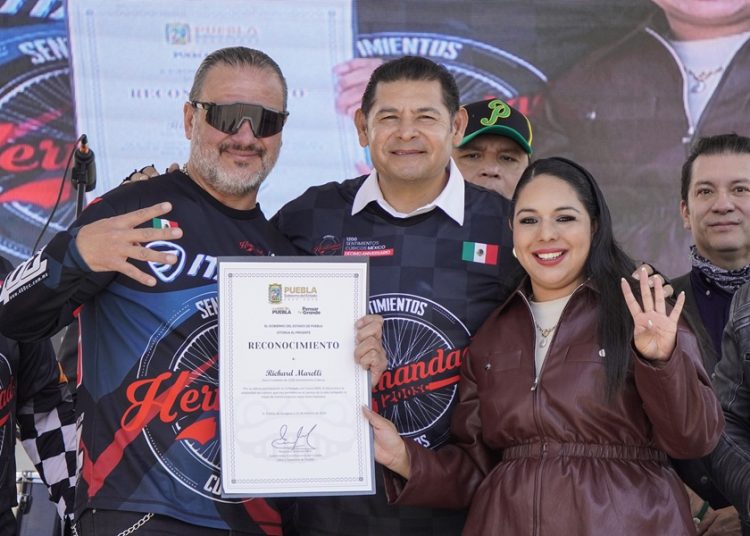 Mega Rodada con Causa reúne a más de 3 mil motociclistas en San Pedro Cholula