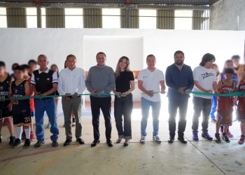 Fortalecen infraestructura deportiva en San Martín Texmelucan