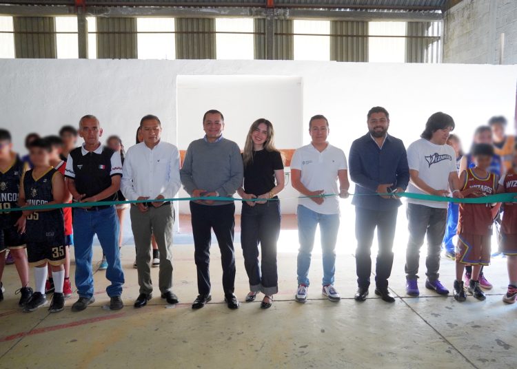 Fortalecen infraestructura deportiva en San Martín Texmelucan