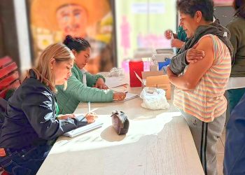 Realizan jornada gratuita de vacunación en San Martín Texmelucan