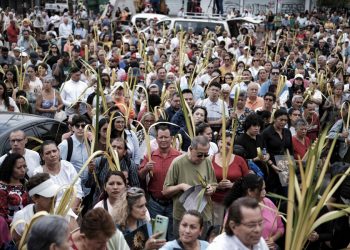 Católicos de América Latina piden en el Domingo de Ramos terminar guerras
