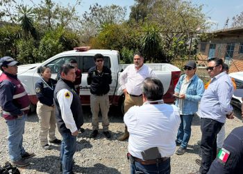 Protección Civil verifica la ruta 7 de evacuación del volcán Popocatépetl