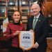 ‘Todo va a salir maravilloso’, dice Sheinbaum a Infantino