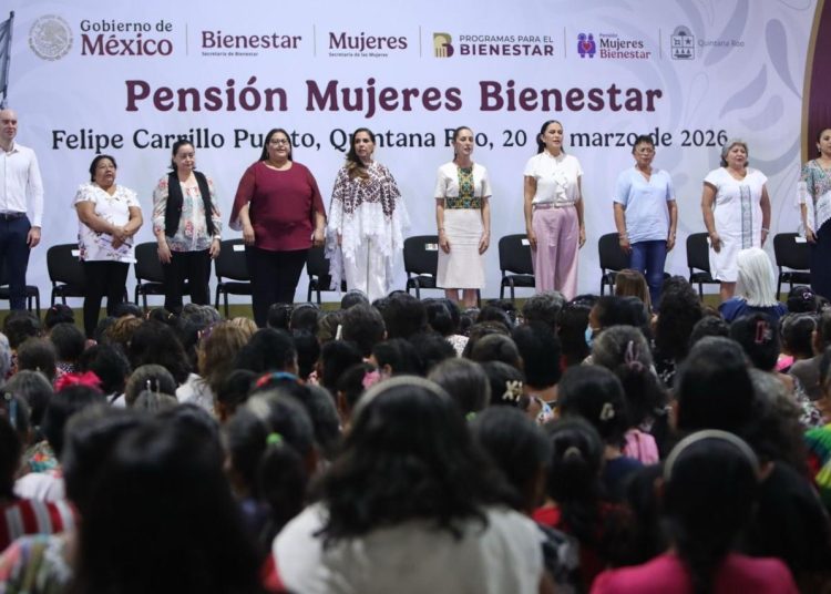 En Quintana Roo 30 mil mexicanas reciben la Pensión Bienestar