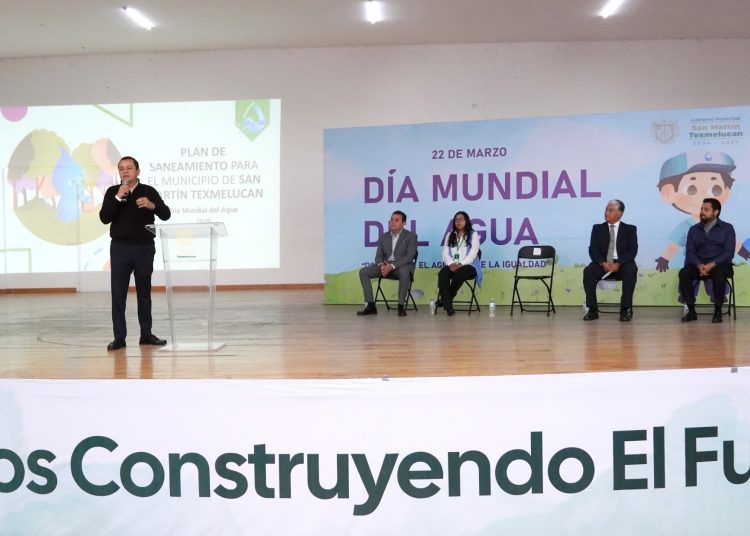 Conmemoran gobierno de Juan Manuel Alonso y SOSAPATEX Día Internacional del Agua