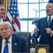 Trump dice que “ya casi no queda nada” que atacar en Irán