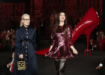Meryl Streep y Anne Hathaway en estreno de The Devil Wears Prada 2 en México