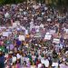 Alto a la violencia y justicia, consignas de las mujeres en el 8M
