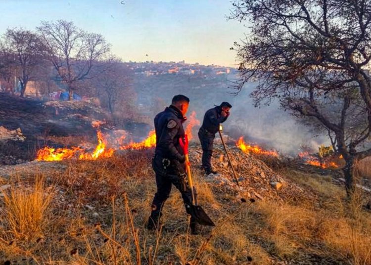 Policía Forestal y Bomberos sofocan tres incendios en Puebla capital