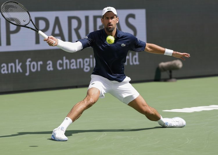 Djokovic regresa a octavos de Indian Wells