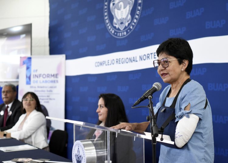 Rectora Lilia Cedillo anuncia apertura de nuevo bachillerato en el Complejo Regional Norte