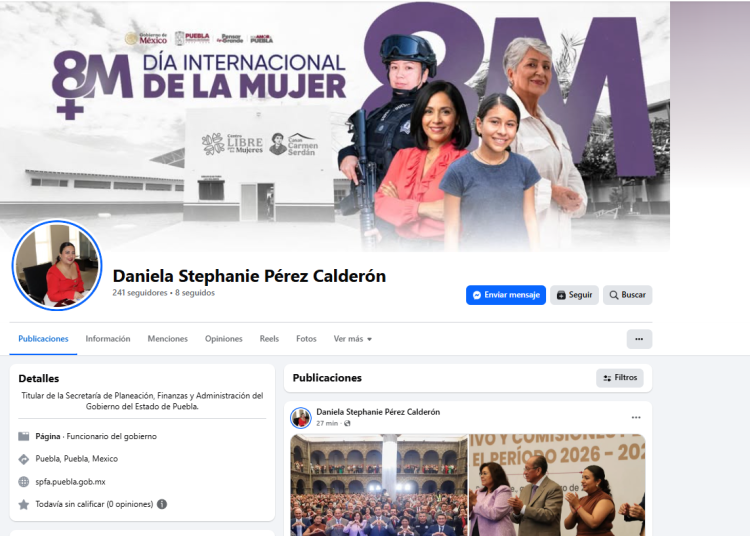 ¡Que no te engañen! Circulan cuentas falsas de titular de Finanzas en Puebla
