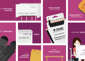 Los materiales electorales