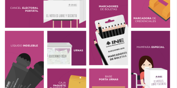 Los materiales electorales
