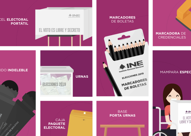 Los materiales electorales