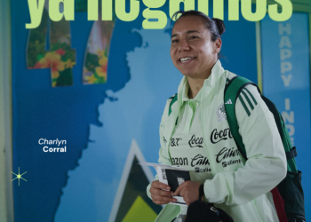 Charlyn Corral destaca en lista de convocadas para próximos partidos de selección