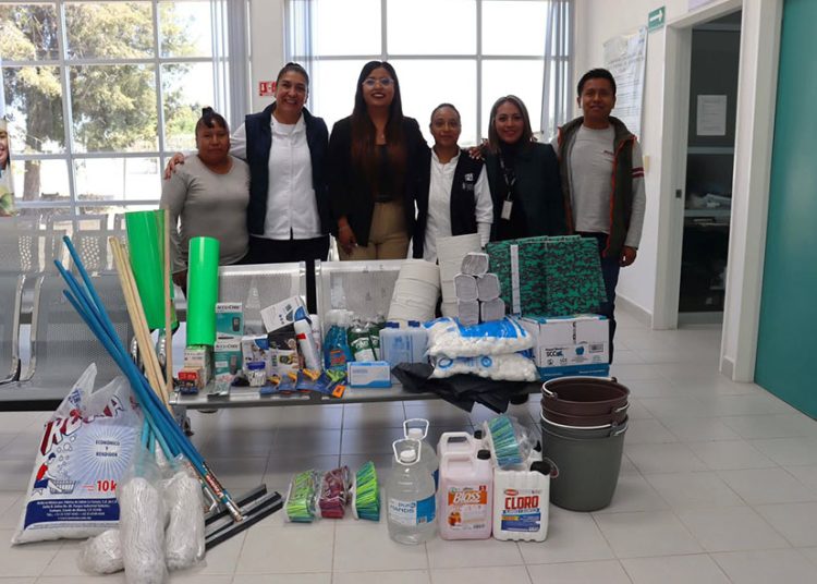 Equipan centros de salud de Ocoyucan
