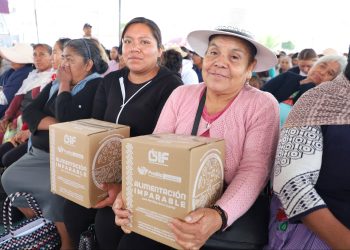 SMDIF entrega despensas del programa “Alimentación Imparable” en La Resurrección