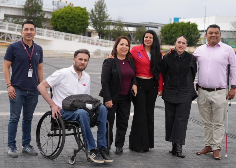 Impulsa Soledad Amieva recorridos para fortalecer la accesibilidad en espacios públicos 