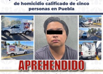 Aprehende FGE a probable responsable de homicidio calificado de cinco personas