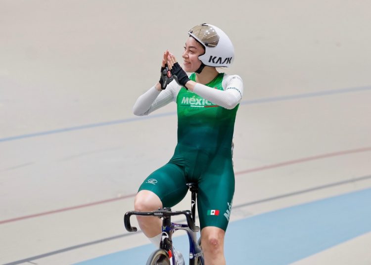 Yareli Acevedo gana tres oros en Campeonato Panamericano de Pista Élite 2026