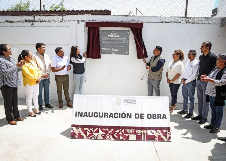 Cuautlancingo mejora infraestructura en la Telesecundaria Francisco Alatorre
