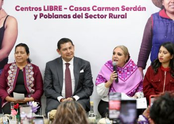 Centros LIBRE casas Carmen Serdán, modelo que reduce violencia de género