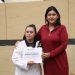Reconocen a Any Pineda por obtener cinta negra en taekwondo
