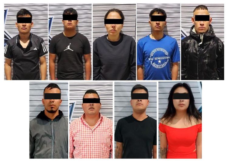 Detienen a nueve ligados a La Familia Michoacana en Puebla