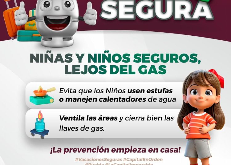 Exhorta Gobierno municipal a salvaguardar la seguridad en el hogar en vacaciones