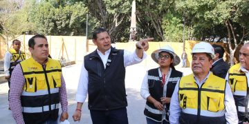 Armenta supervisa rehabilitación del Paseo Bravo y obras viales