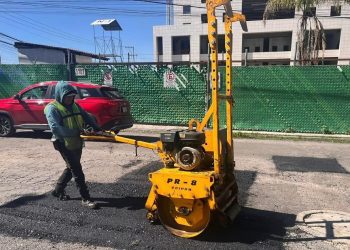 Reparan 800 baches en La Resurrección en 2 semanas
