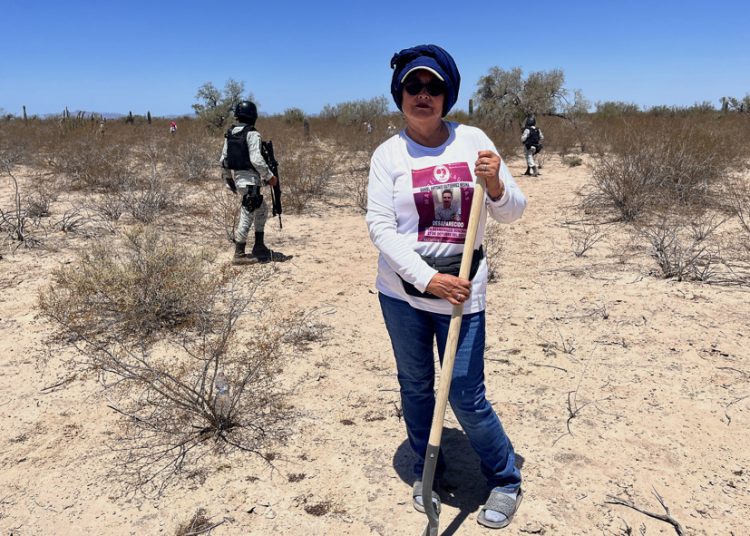 La buscadora Cecilia Patricia Flores confirma que encontró el cuerpo de su hijo