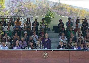 Sheinbaum reconoce el trabajo de las mujeres en las Fuerzas Armadas