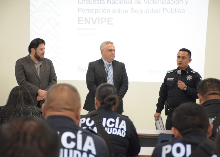 Gobierno de Pepe Chedraui fortalece a policías municipales con capacitación del Inegi