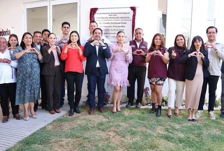 Abre Centro de Atención Infantil en Tepatlaxco para fortalecer desarrollo de la niñez