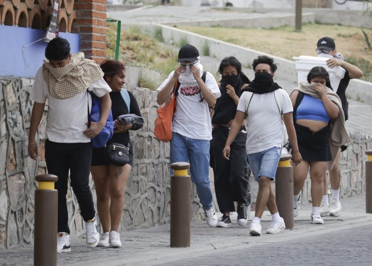 Alertan por rachas de viento de hasta 50 km/h en Puebla