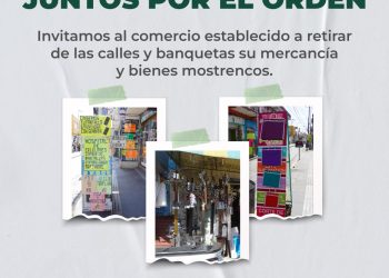 Refuerzan ordenamiento comercial en San Martín Texmelucan