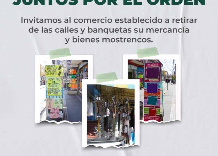 Refuerzan ordenamiento comercial en San Martín Texmelucan