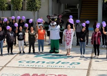 Promueven igualdad y respeto entre estudiantes del Conalep Puebla II