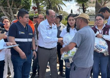 Tras granizada en Tlacotepec, respuesta inmediata y apoyo a familias