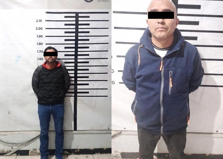 En operativo, policía de Texmelucan aprehende a dos sujetos