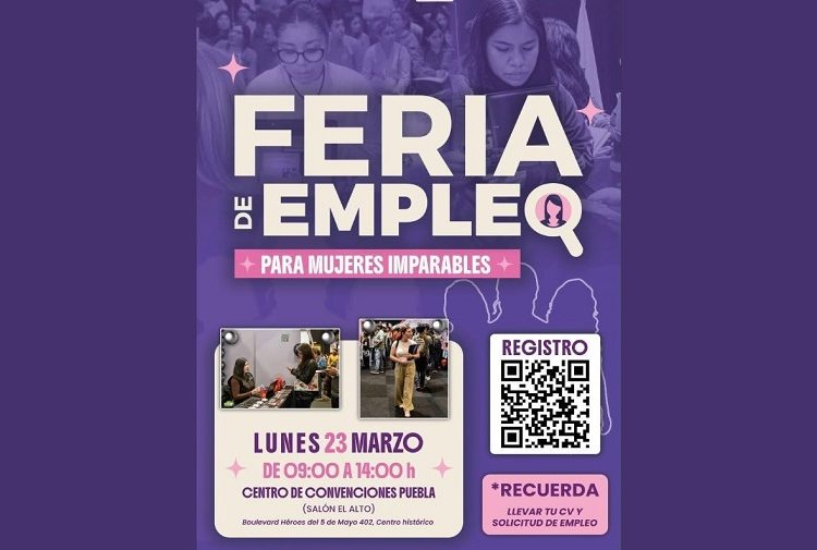 Feria del Empleo para Mujeres ofrecerá 5 mil vacantes