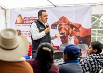 Refuerza Gobierno Estatal prevención del gusano barrenador en la Sierra Negra
