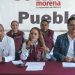 Descartan destape de Celina Peña en evento en Puebla