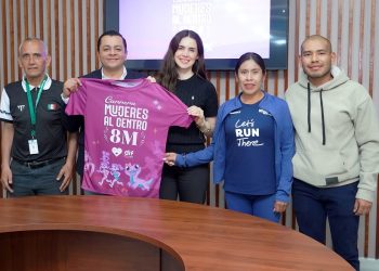 Anuncian carrera ‘Mujeres al Centro 8M’ en Texmelucan