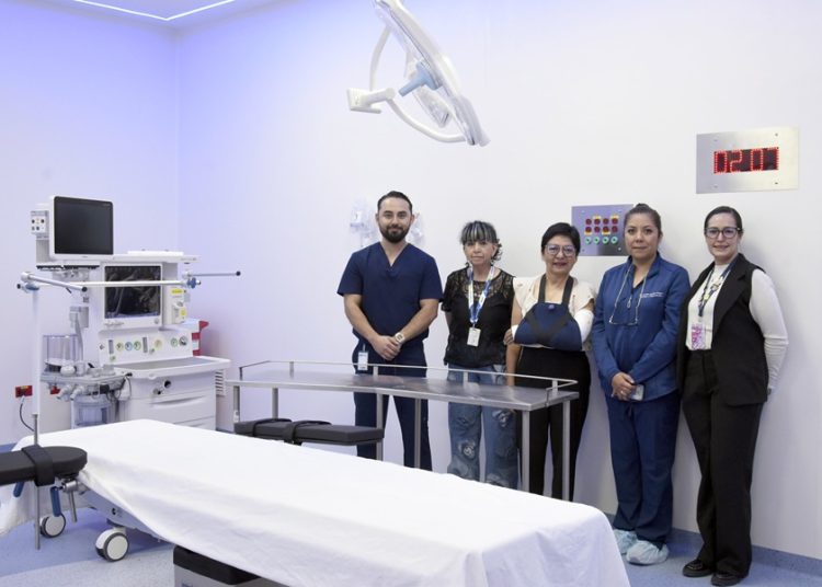 Lilia Cedillo inaugura nueva sala de Hemodinamia y quirófanos en el HUP