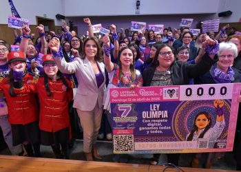 Billete de Lotería Nacional conmemora aniversario de la Ley Olimpia