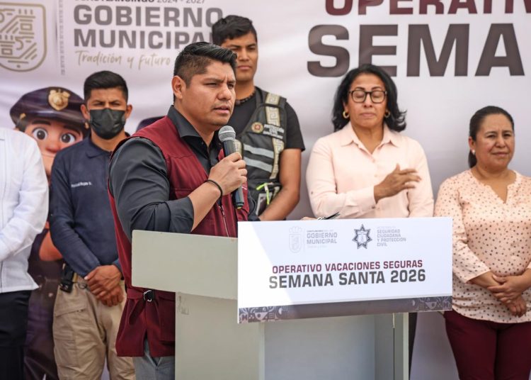 Gobierno de Cuautlancingo despliega operativo ‘Semana Santa 2026’