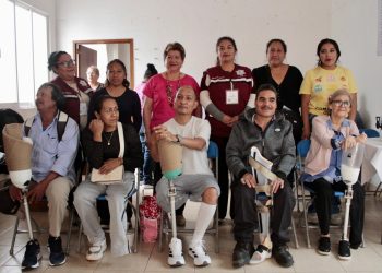 Con prótesis, Sedif brinda movilidad y autonomía a personas con discapacidad